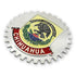Chrome Car Truck Chihuahua Mexico Grill Badge Emblem Flag Red  Banner Medallion