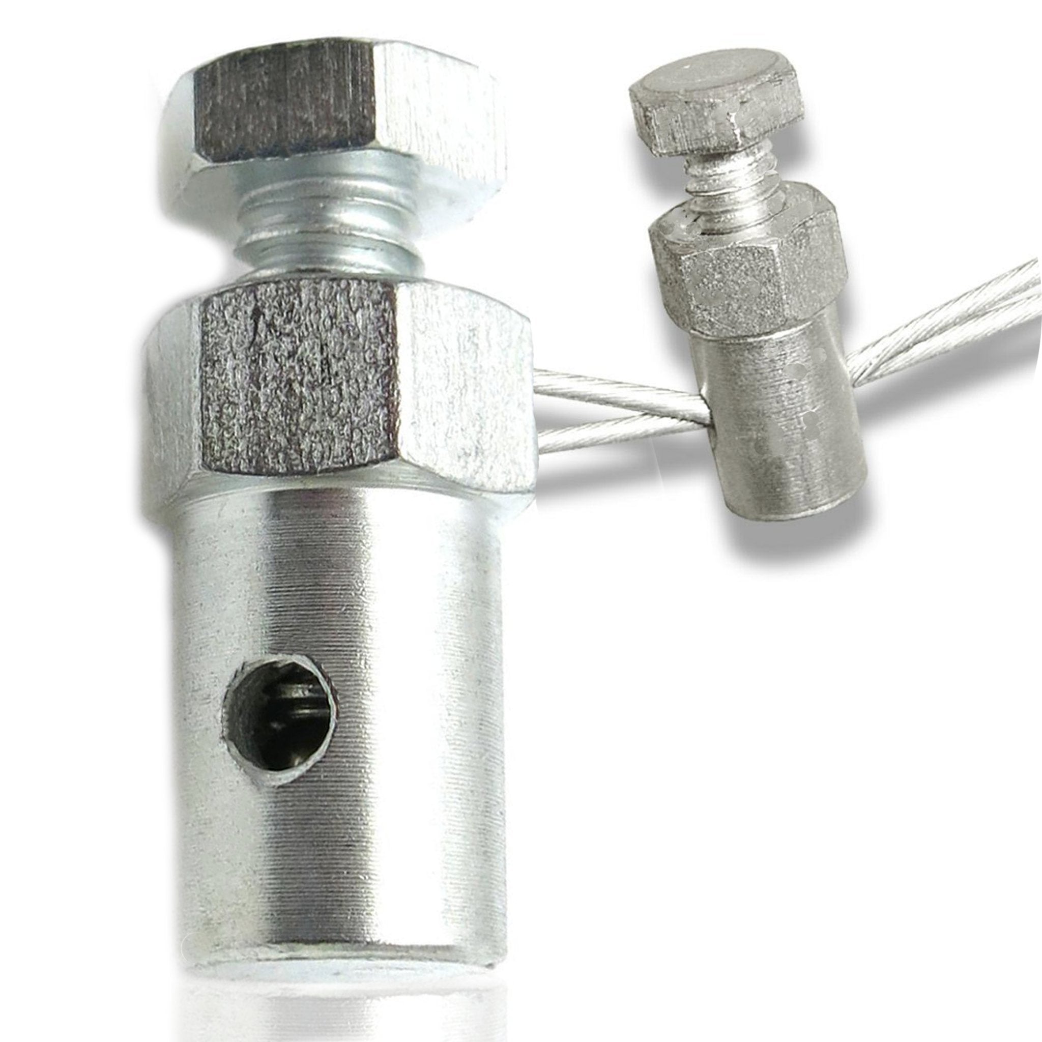 1904 Studebaker Model C Shaved Door Trunk Solenoid Adjustable Cable Clamp with Metal Ball Bearing Screw , Model C