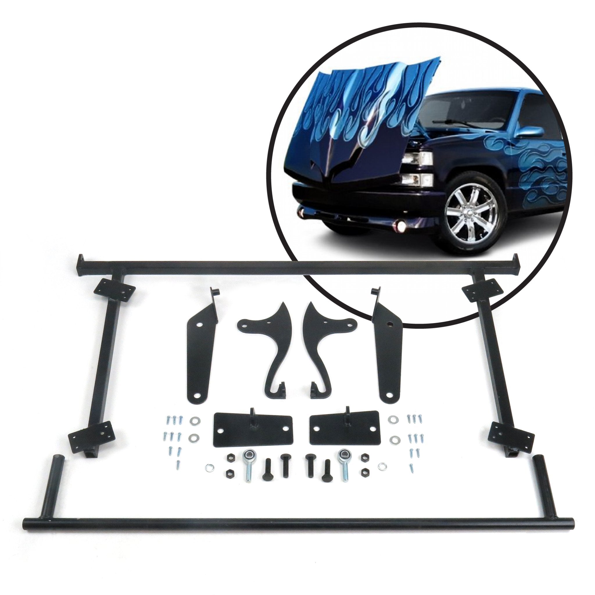 1984-1993 Isdera Imperator 108i Manual Reverse Tilt Hood Lift Hinge Kit