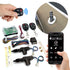 2 Door Remote Keyless Entry System and Power Lock Kit Central Locking Actuators