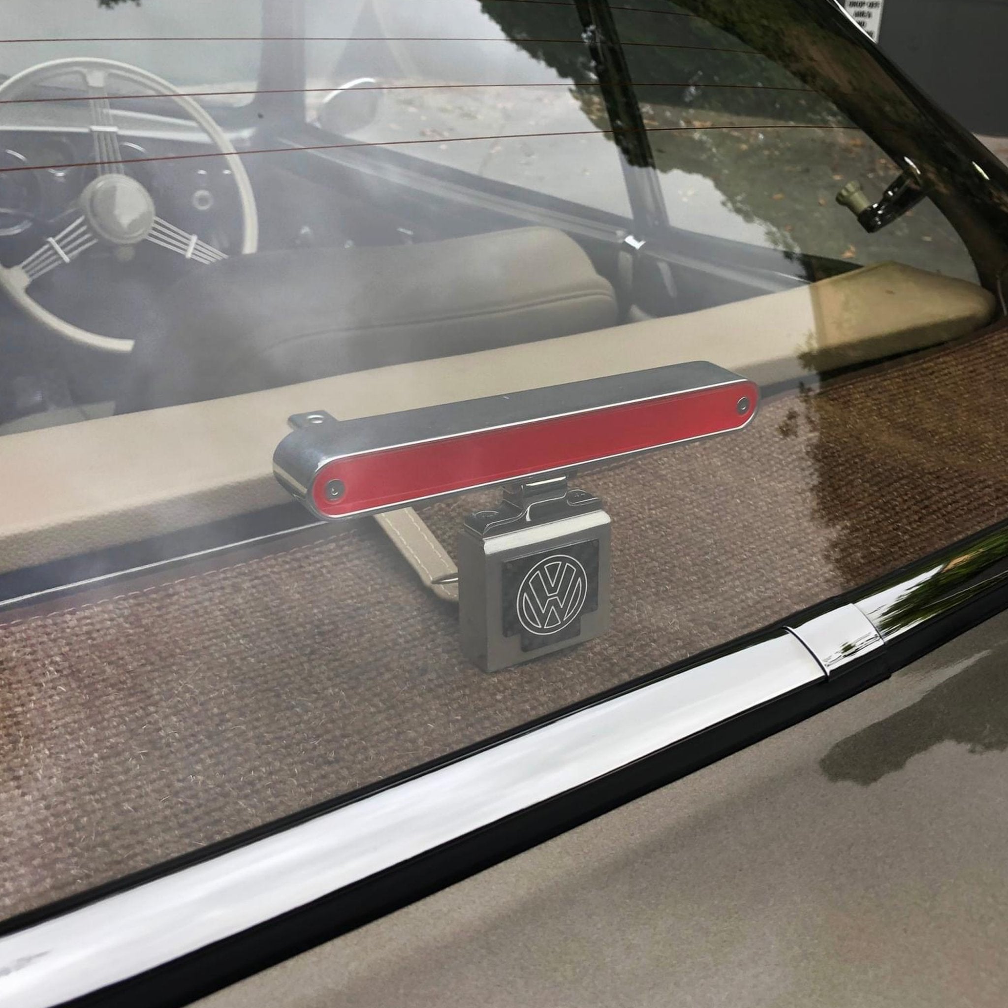 1960-1964 Chevrolet Corvair Billet Aluminum LED Third 3rd Brake Light Turn Signal Rear Window, Monza, 95, Spyder,  Deluxe, Lakewood, Corvair, Truck
