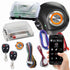 1946-1950 Plymouth Deluxe PE Model Billet Push Button Switch Engine Start Stop & Remote Start Keyless Entry Kit