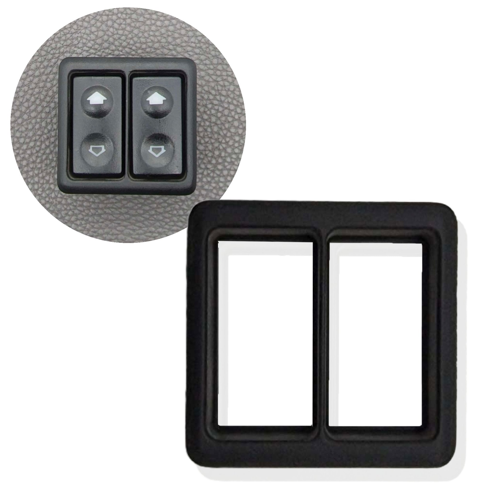 MOTOKU Front Driver And Passenger Side Window Switch Bezel For Chrysler 200 Dodge
