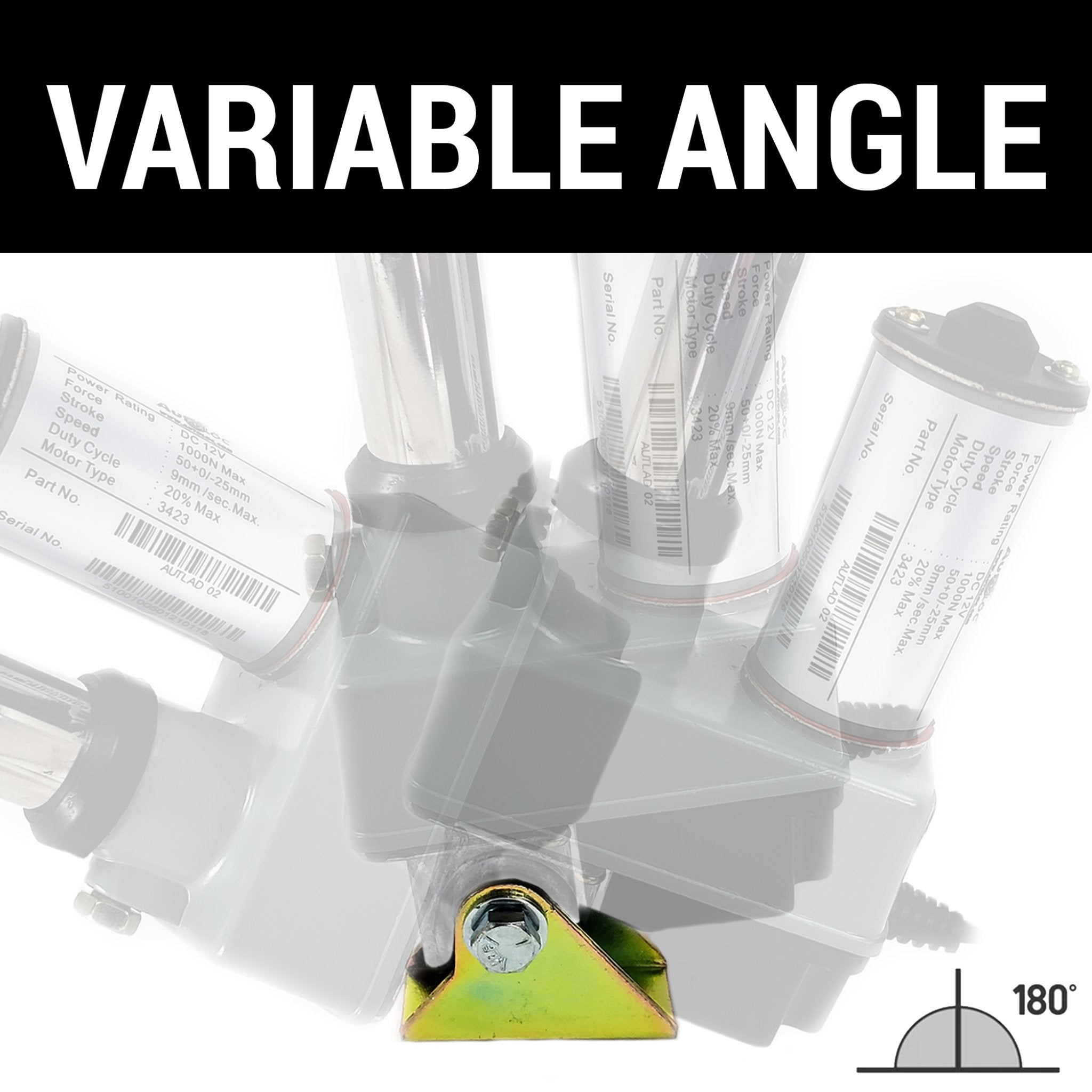 Perno de Motor de actuador lineal Universal en soporte de montaje para camión de coche personalizado