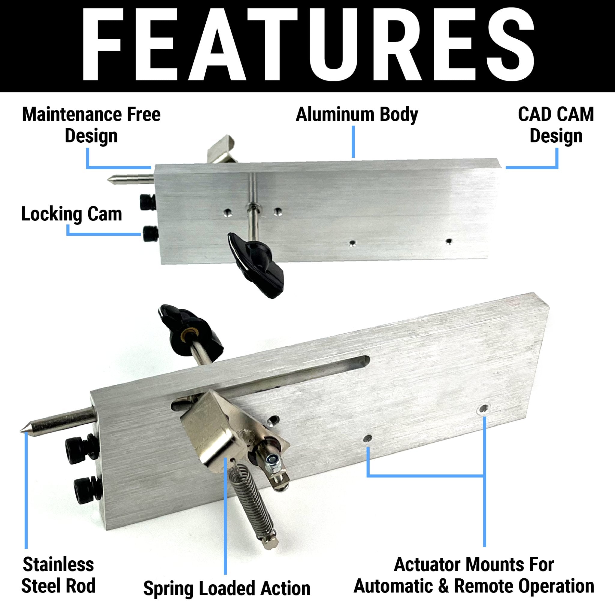 2023-Present Honda N-BOX Manual Suicide Door Safety Pin Bolt Lock Rod Spring Loaded System Kit