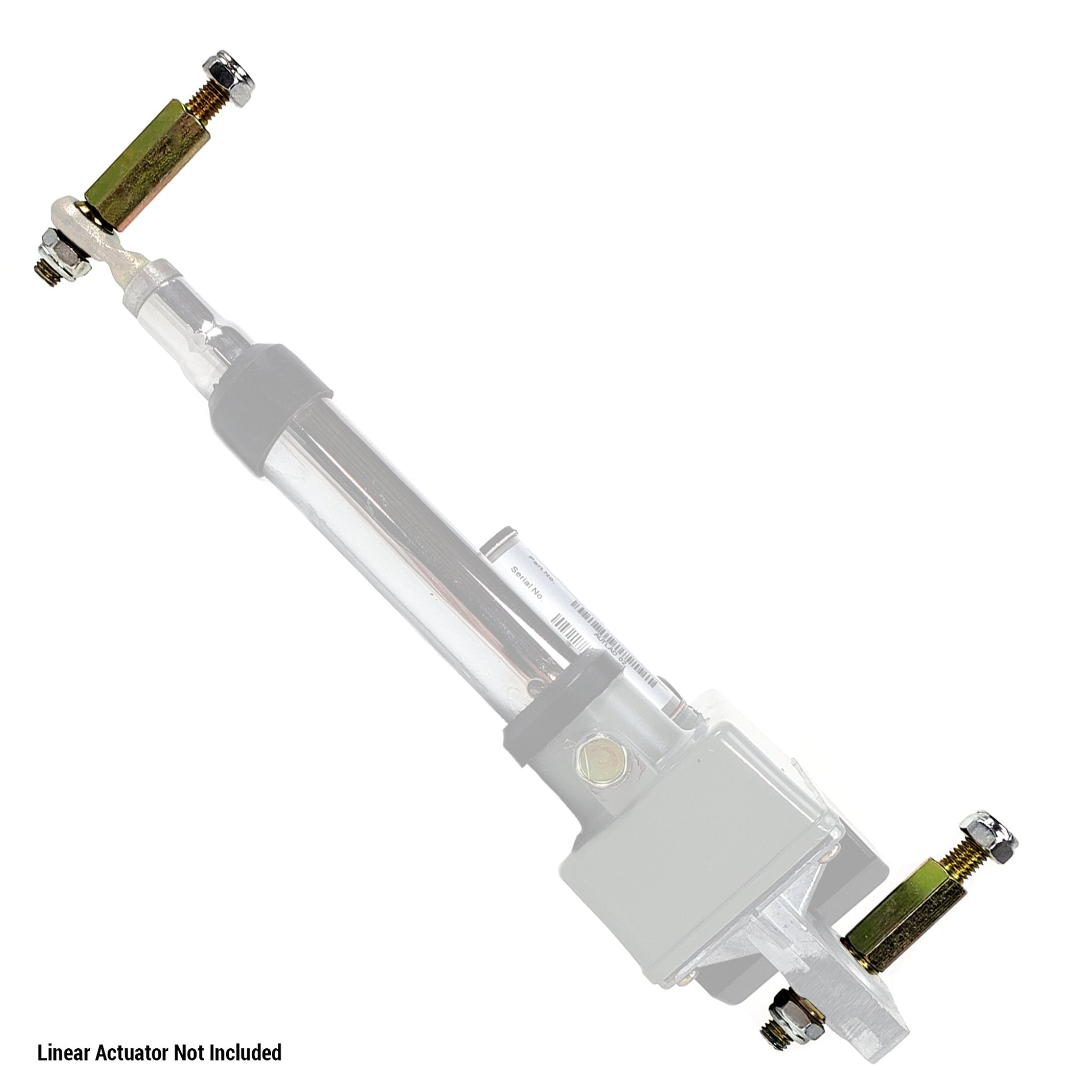 Juego de espaciadores de poste de montaje de motor de actuador lineal Cubierta de cubierta eléctrica Baúles Capós