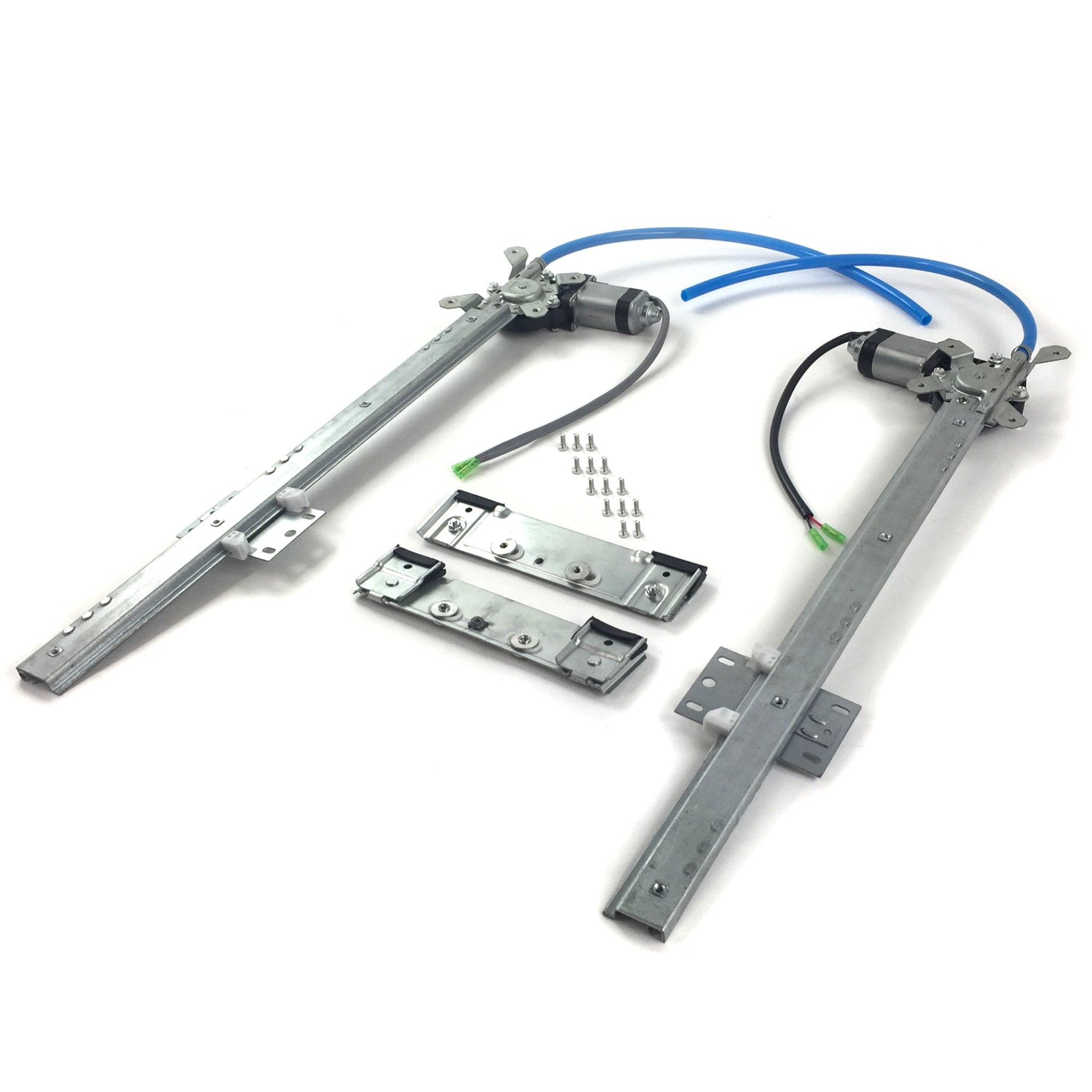 Kit de conversión de ventana eléctrica de 12 V de vidrio plano de 2 puertas para Phaeton modelo 40 de 1933