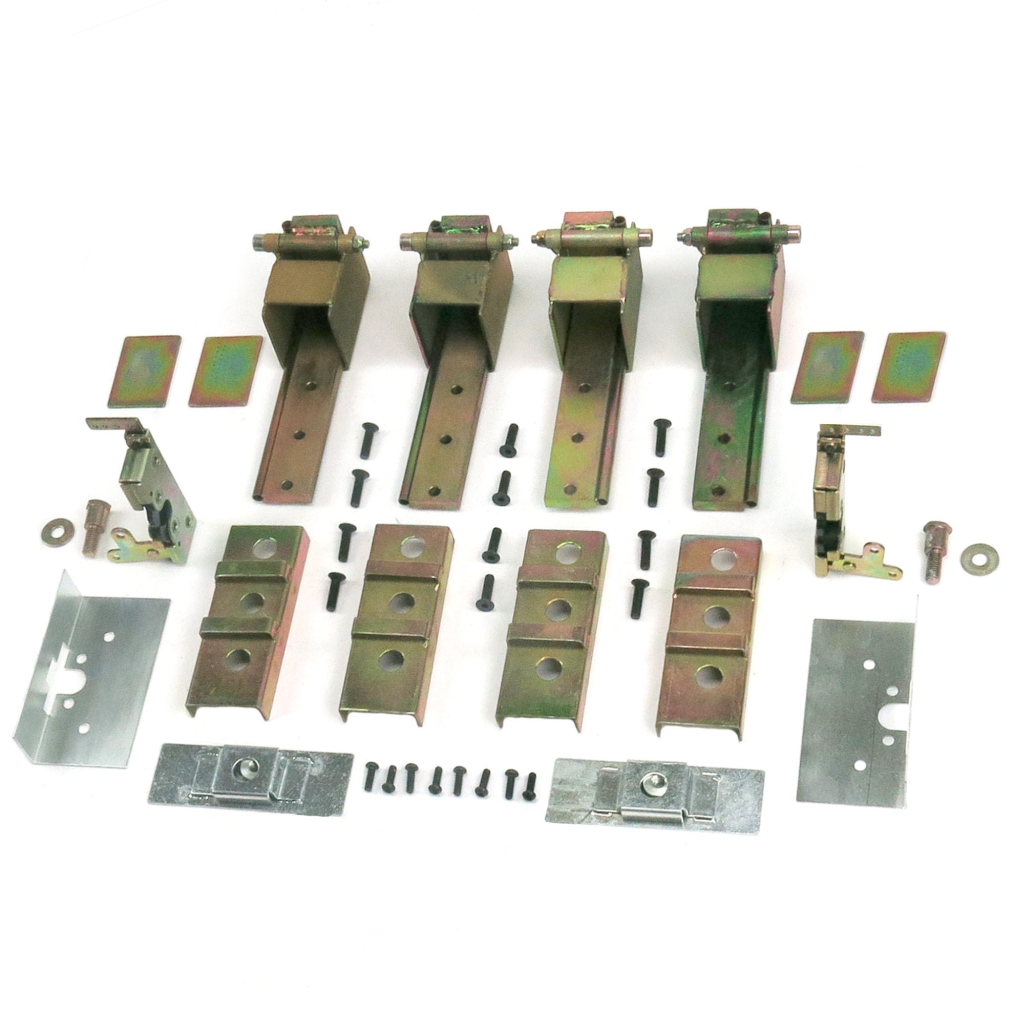 1969-1972 Chevrolet Kingswood 2 Door Heavy Duty Suicide Hidden Hinge Kit w/ Bear Claw Latches & Install Plates, Estate, Kingswood