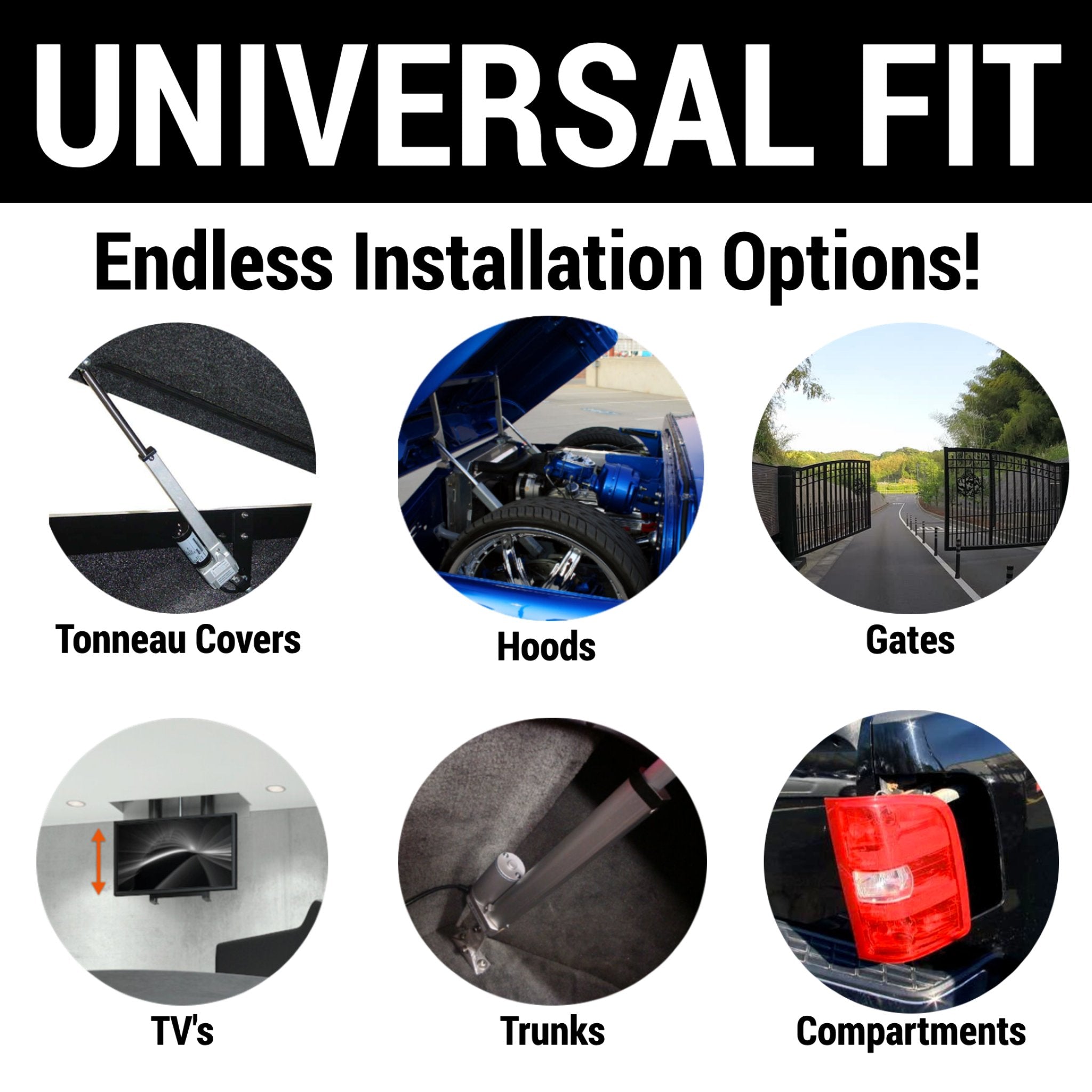 2015-2021 Vauxhall Astra K Heavy Duty 2 Door Automated Door Power Hinge Kit for Lambo Gullwing Vertical