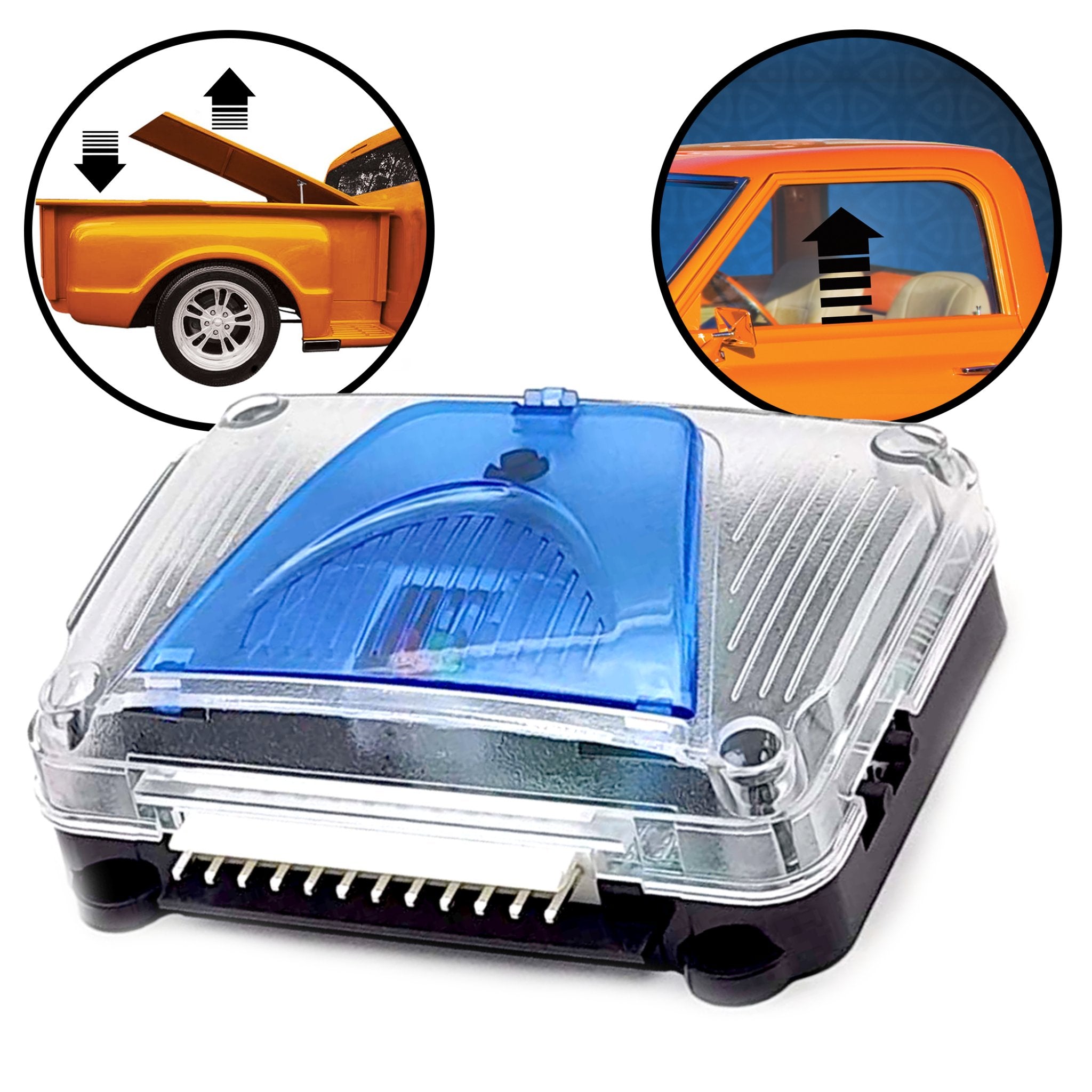 1973-1994 Chevrolet Chevette 12V Reversible Motor Control Module Upgrade for Linear Actuator Door Trunk 2 Presets , Scooter, Diesel, CS, Woody, S, Sport, Rallye, Rally, Sandpiper