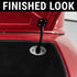 Universal Heavy Duty Car Trunk Hinge Kit w/ Split Billet Aluminum Trim Bezel