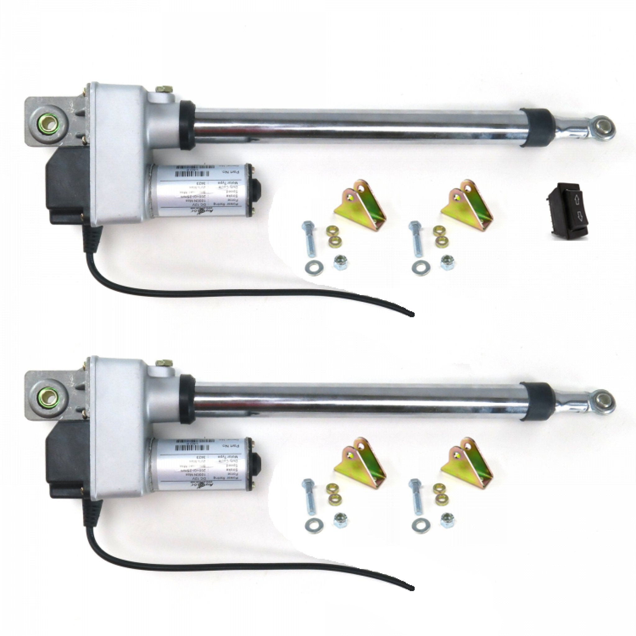 53-56 Ford Truck Power Tonneau Cover Lift Kit Soportes de montaje e interruptor de 3 vías