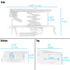 2015-Present Buick Excelle GT Heavy Duty Large Bear Claw Trunk Hood Latch Assembly Upgrade Kit