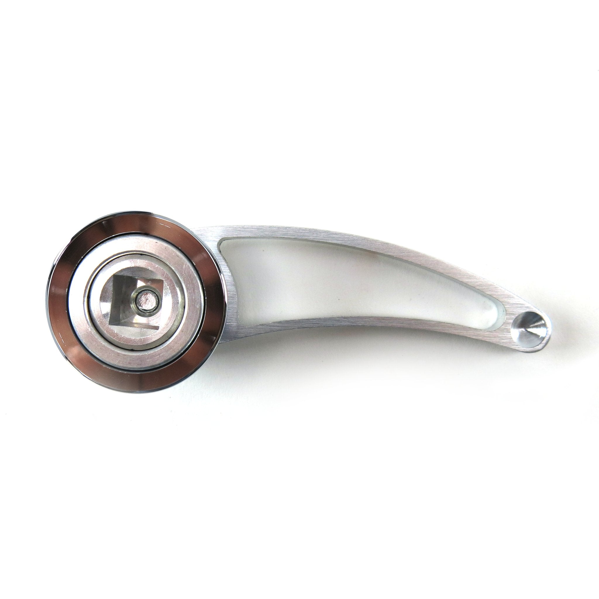 Billet Aluminum Interior Car Door or Window Crank Handle Lever Set Optional Knob