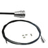 1958-1960 Rambler American Emergency Shaved Door Latch Cable Release Hidden Manual Pull Billet Knob Kit