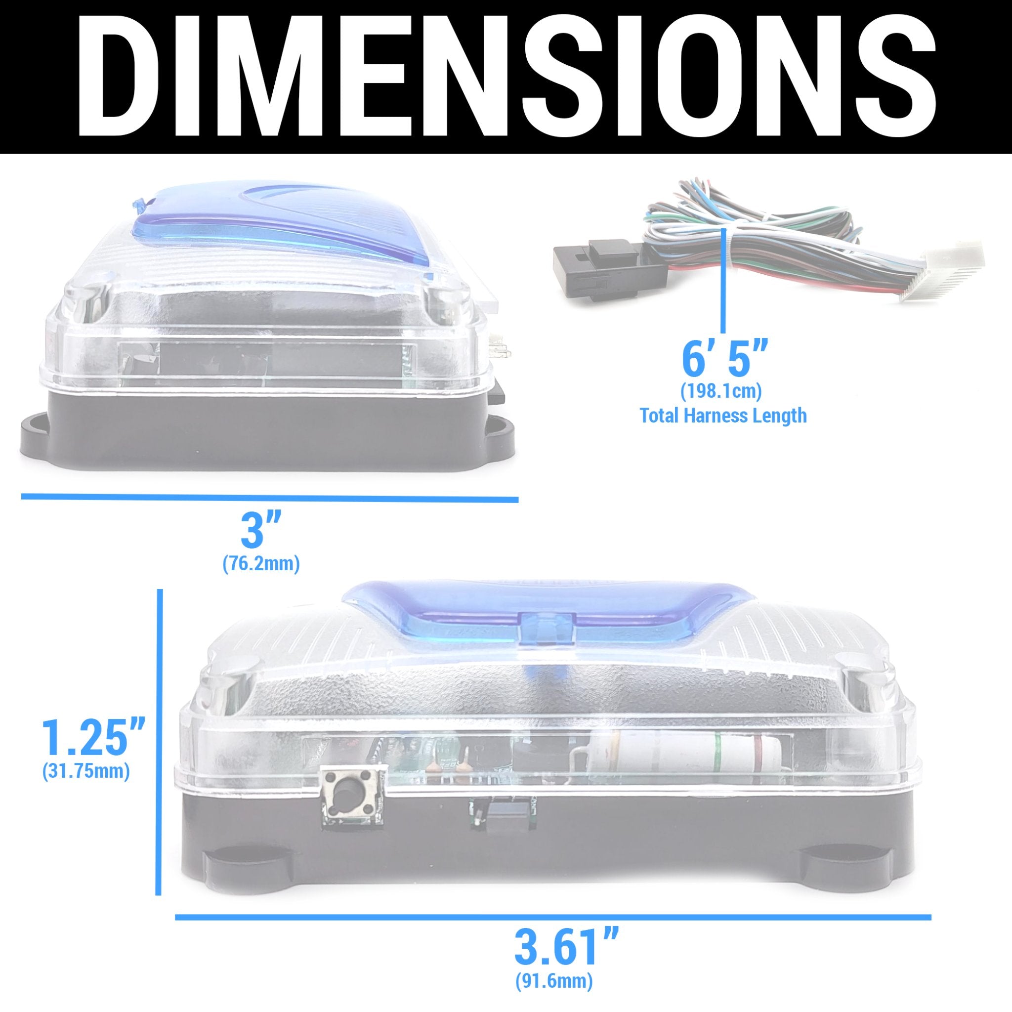 1973-1994 Chevrolet Chevette 12V Reversible Motor Control Module Upgrade for Linear Actuator Door Trunk 2 Presets , Scooter, Diesel, CS, Woody, S, Sport, Rallye, Rally, Sandpiper