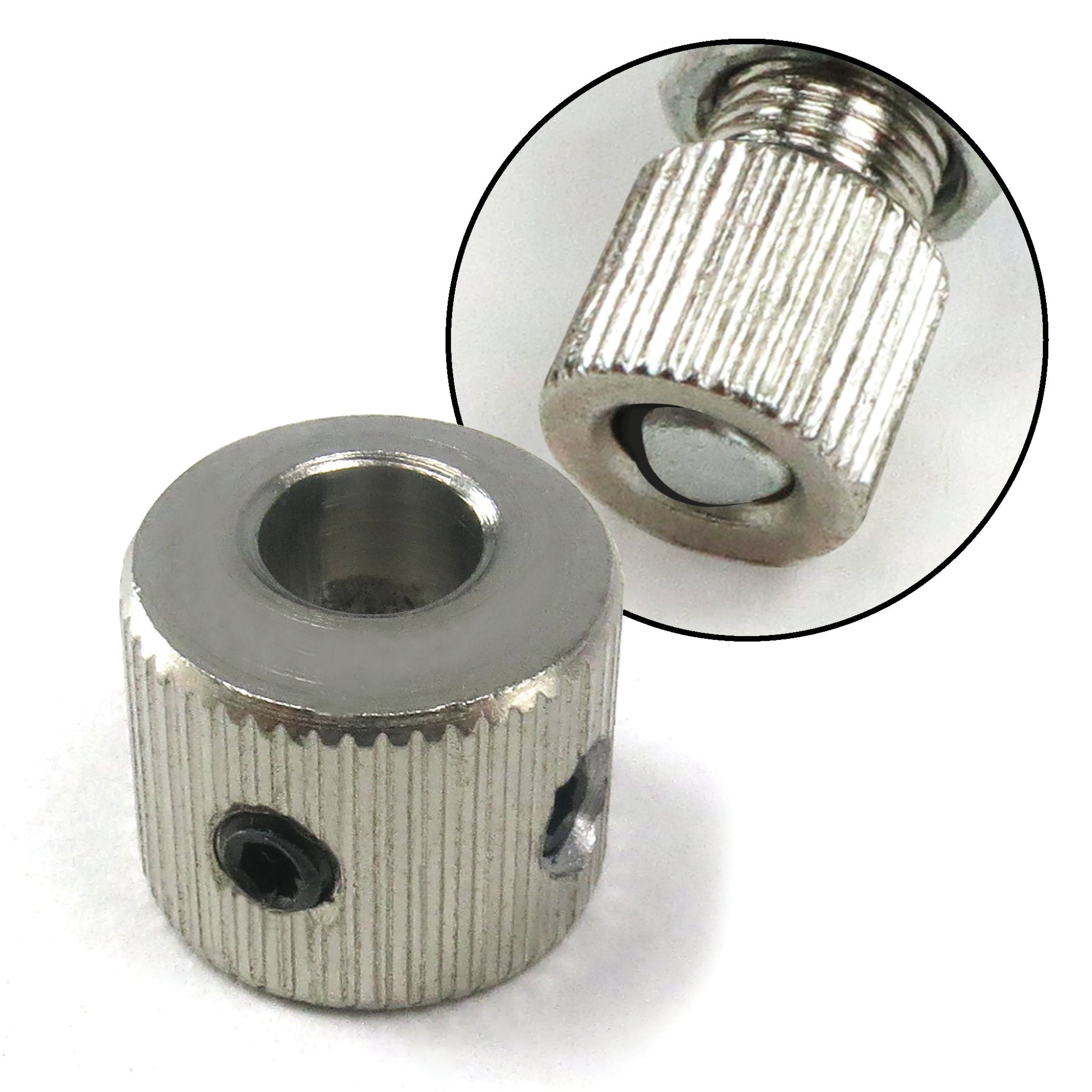 1/2" Windshield Wiper Motor Shaft Gearbox Cog Fine-Splined Knurled Pivot Adapter