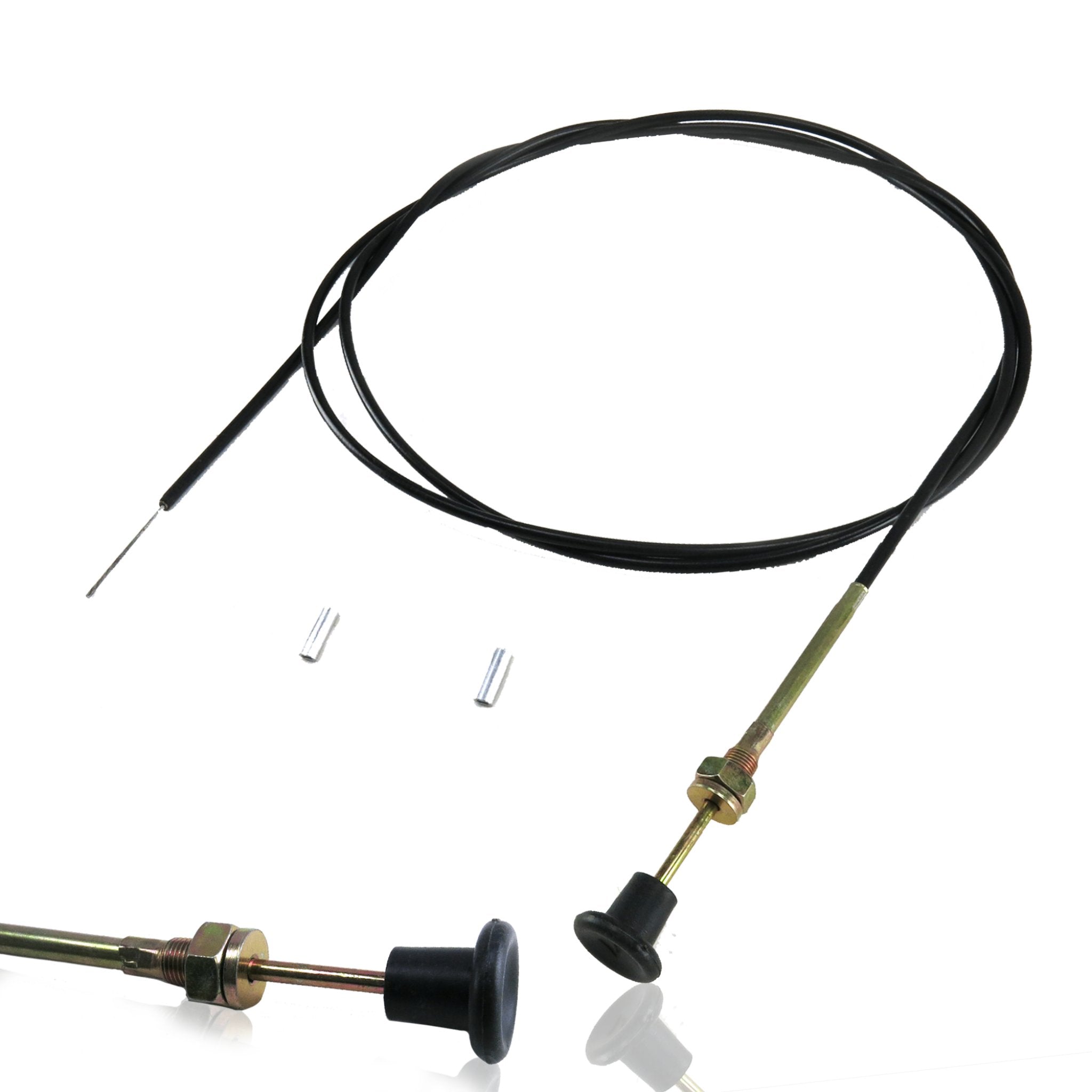 1971-1980 Ford Pinto Emergency Shaved Door Popper Latch Release Kit Hidden Manual Pull Knob Cable , Pony, Squire,  Pinto