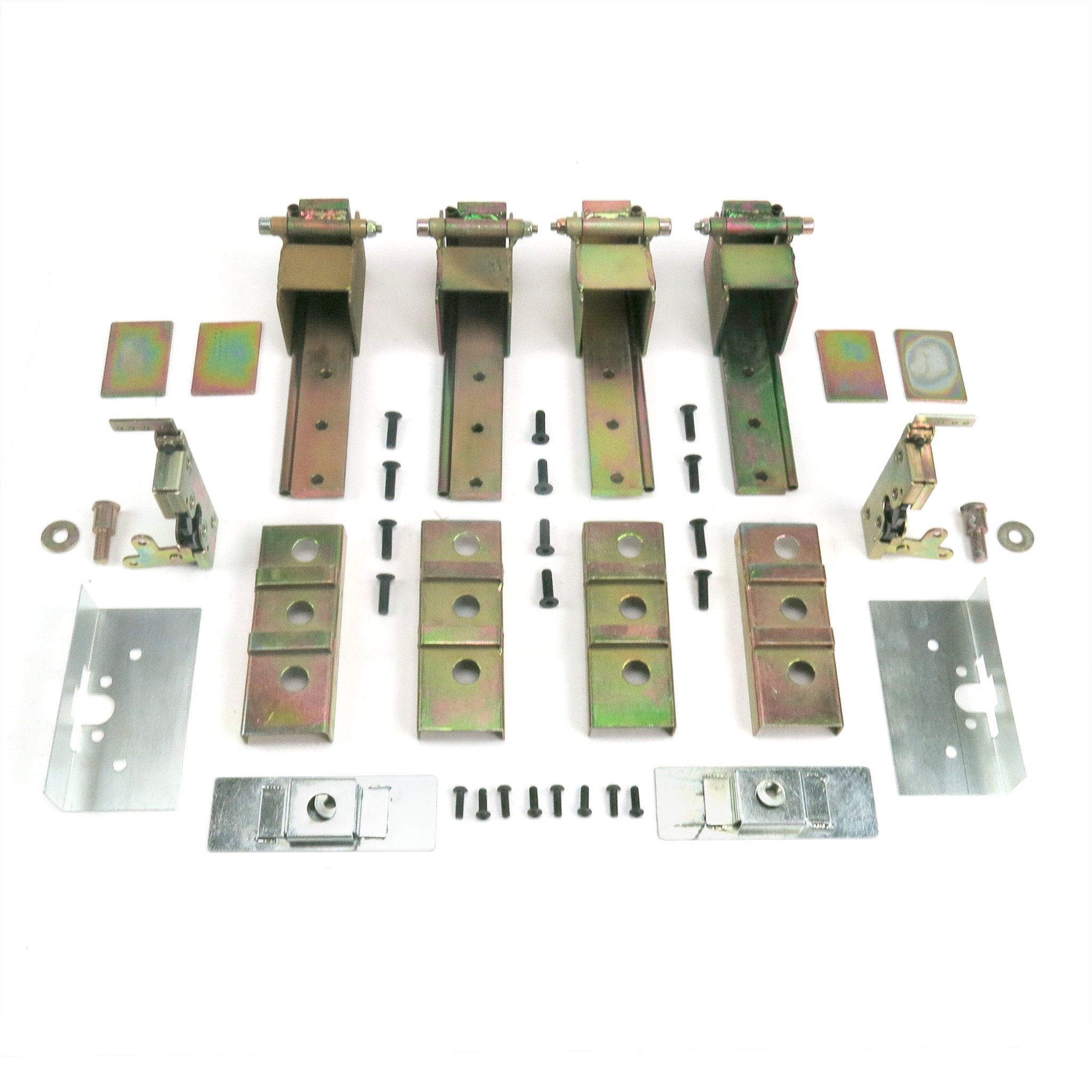 1969-1972 Chevrolet Kingswood 2 Door Heavy Duty Suicide Hidden Hinge Kit w/ Bear Claw Latches & Install Plates, Estate, Kingswood
