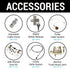 1958-1967 Humber New Super Snipe Series I-V 10' Shaved Door Latch Cable Extension Kit w/ Housing for Trunk Hood Solenoid