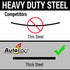 1949 Nash Airflyte Shaved Door Kit w/ Small Power Bear Claw Locking Latch Bolt-on Install