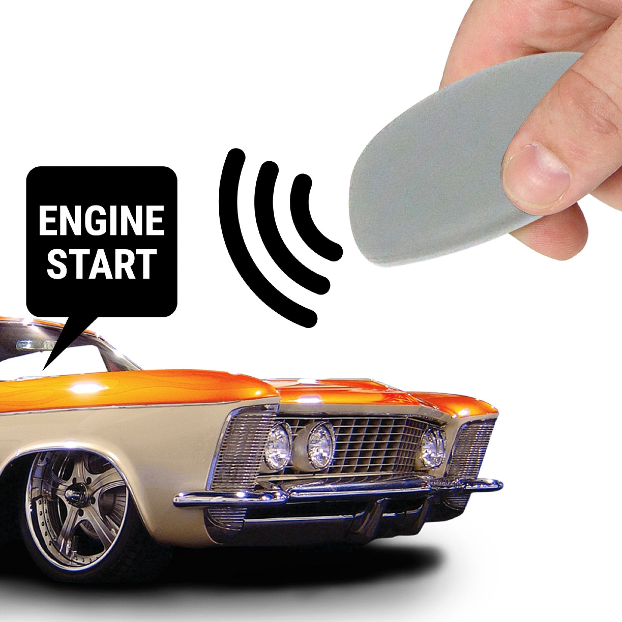 1931-1936 Lincoln Brunn Hands Free RFID Key FOB Vehicle Immobilizer Security Car Truck Anti-Theft System
