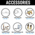 2005-2011 Mercedes SLK Shaved Door Handle Latch Solenoid Pulley Cable Stainless Steel Wire System Upgrade Kit , SLK200, SLK280, SLK350, SLK300, SLK55 AMG