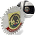 Chrome Car Truck Chihuahua Mexico Grill Badge Emblem Flag Red  Banner Medallion
