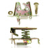 1931-1934 Tatra 54 Heavy Duty Large Slimline Bear Claw Trunk and Hood Latch Assembly Upgrade Kit