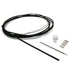 1958-1960 Rambler American Emergency Shaved Door Latch Cable Release Hidden Manual Pull Billet Knob Kit