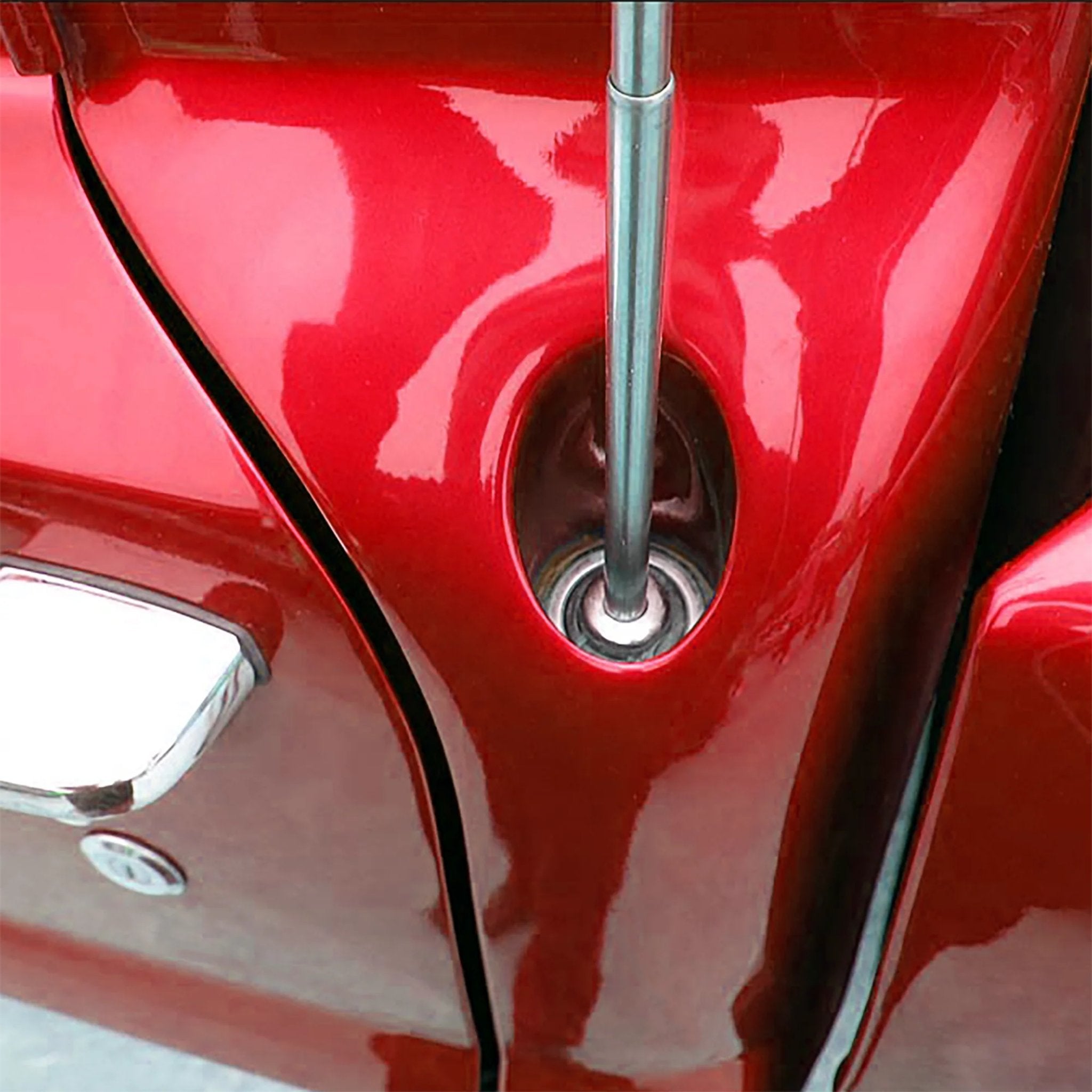 Mástil aéreo eléctrico 12V del acero inoxidable de la antena de la energía automática de la radio de coche de AM FM
