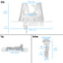 1931-1934 Tatra 54 Heavy Duty Large Slimline Bear Claw Trunk and Hood Latch Assembly Upgrade Kit