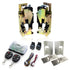 1973-1975 Buick Apollo Shaved Door Kit w/ Large Power Bear Claw Locking Latch Bolt-on Install , SR, Apollo