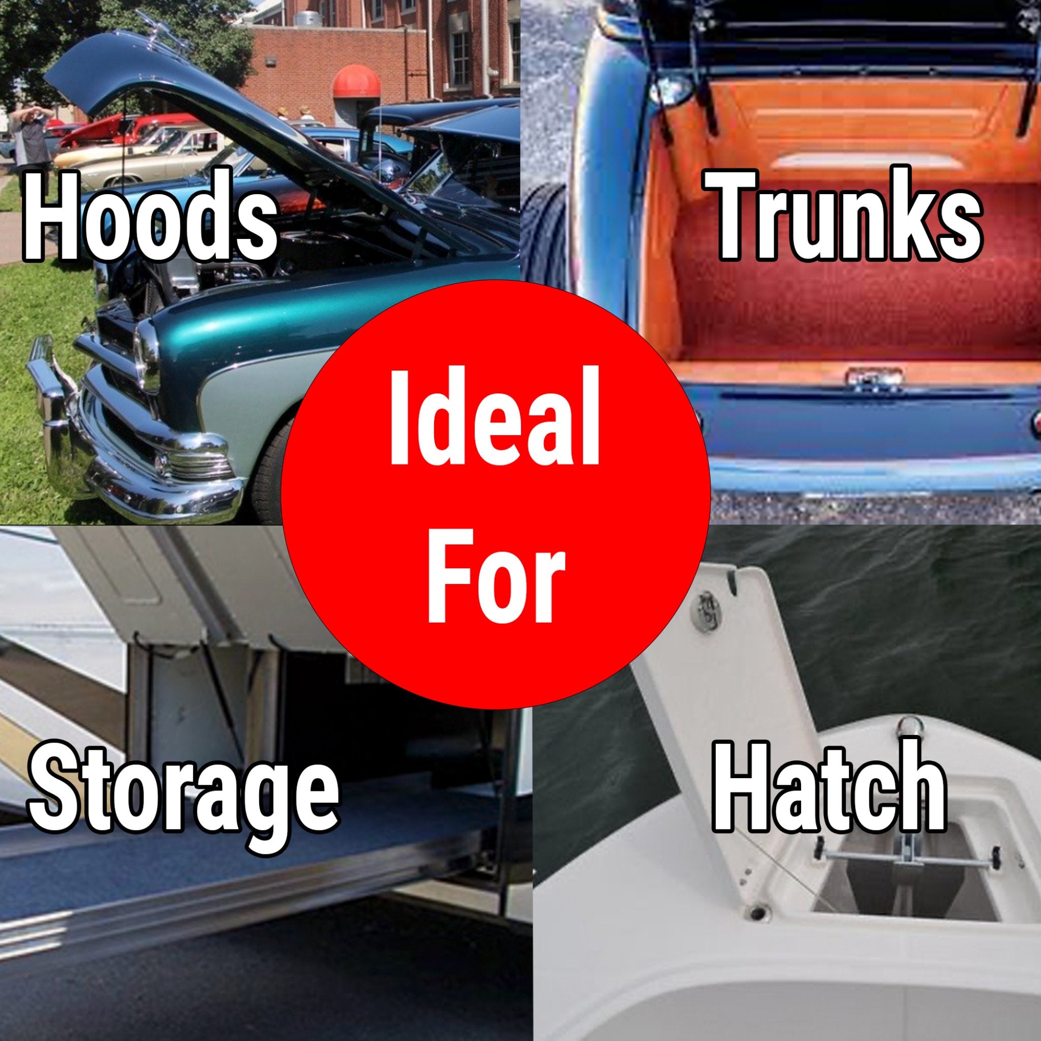 1971-1980 Ford Pinto Emergency Shaved Door Popper Latch Release Kit Hidden Manual Pull Knob Cable , Pony, Squire,  Pinto