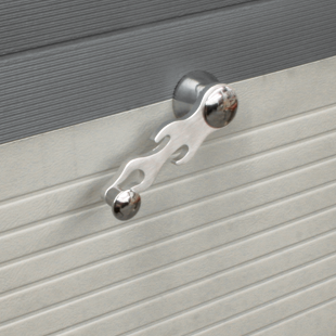 Billet Flames Window Crank