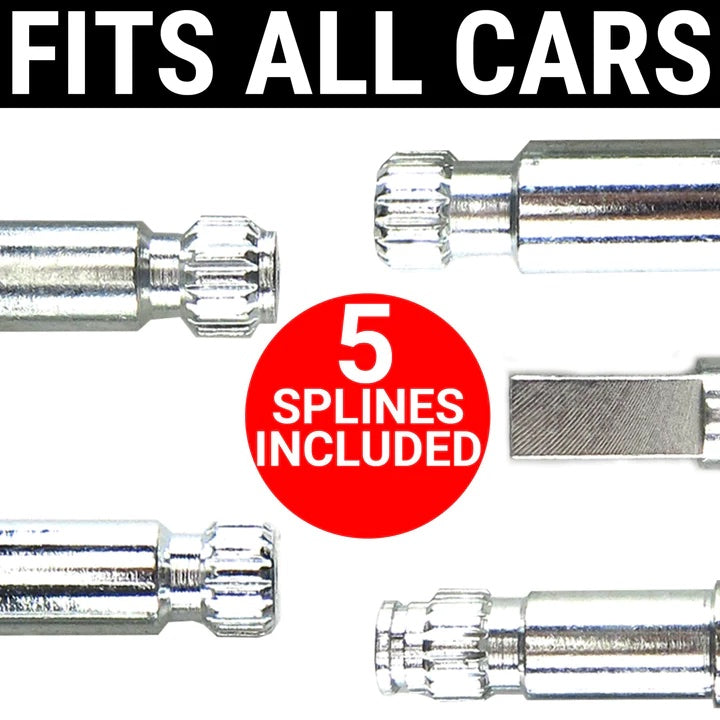 Power Window Crank Switch Fits All Cars 5 Splines Included