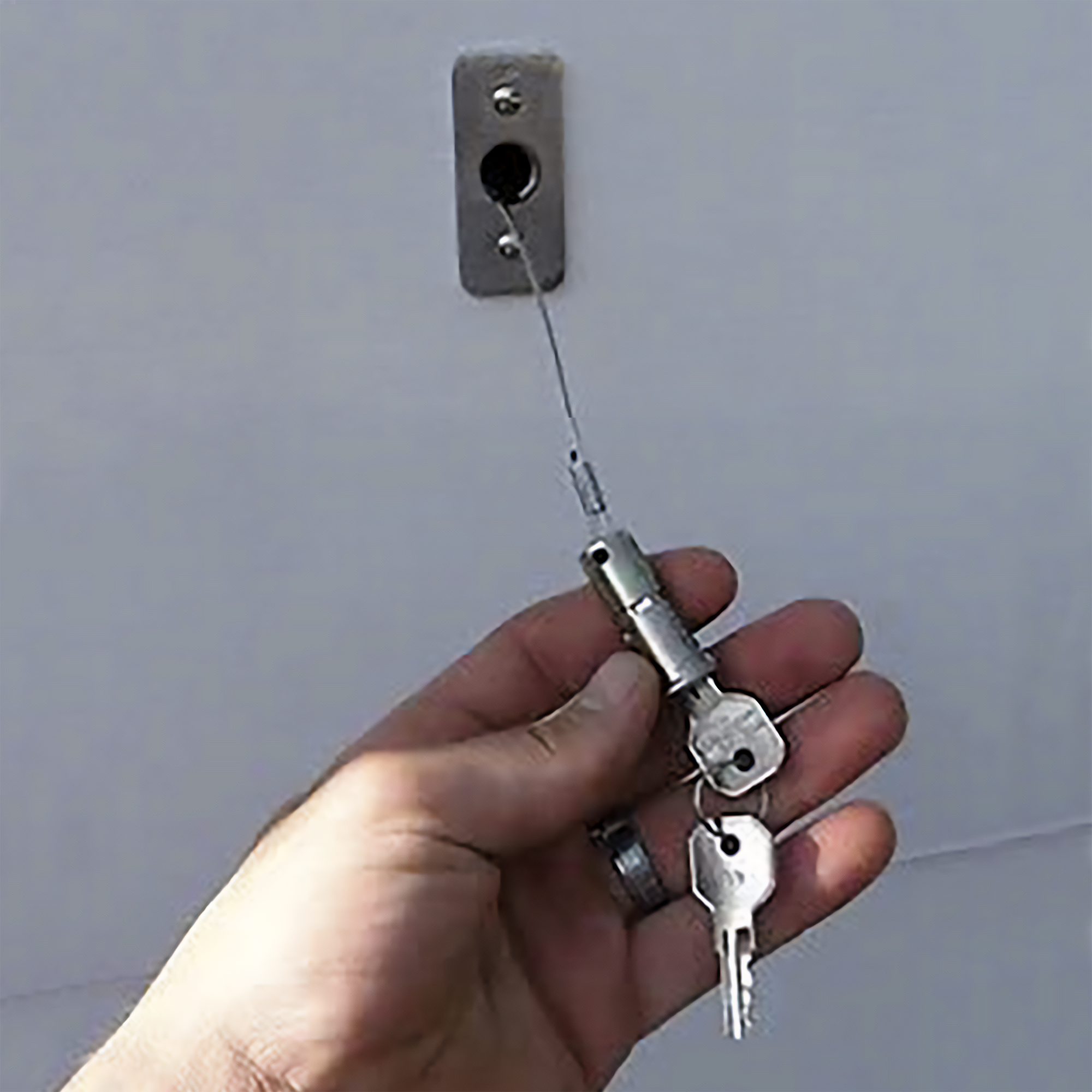 Keyed Emergency Release for Shaved Doors