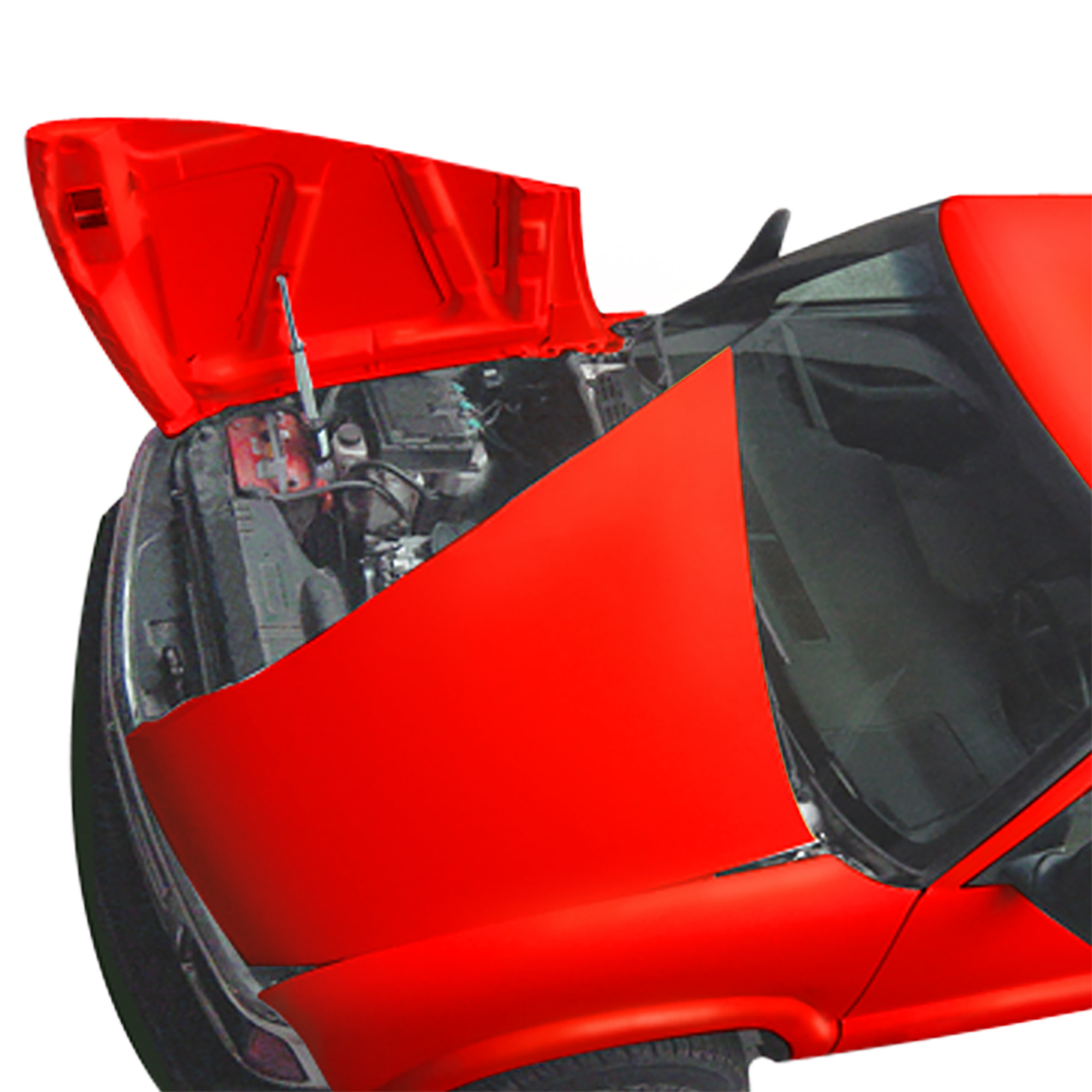 Split Hood Kit with Linear Actuator