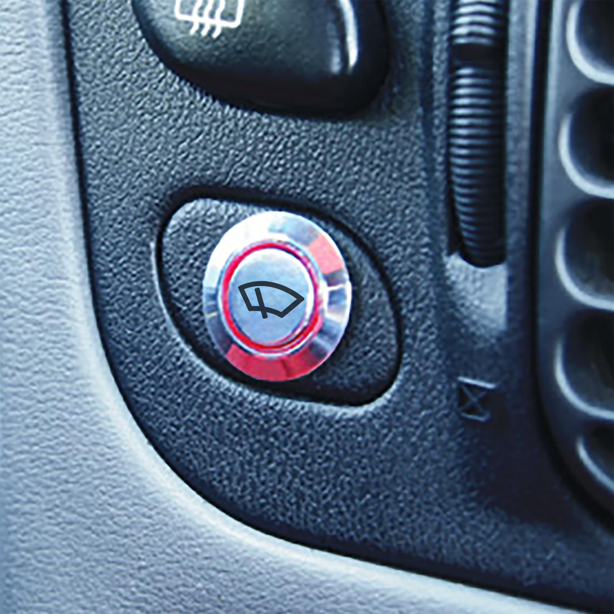 Wipers Billet Button Install on Dash