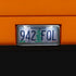 Stainless Steel Chrome Metal Car License Plate Frame 6"x12" w/ LED Light Bolts