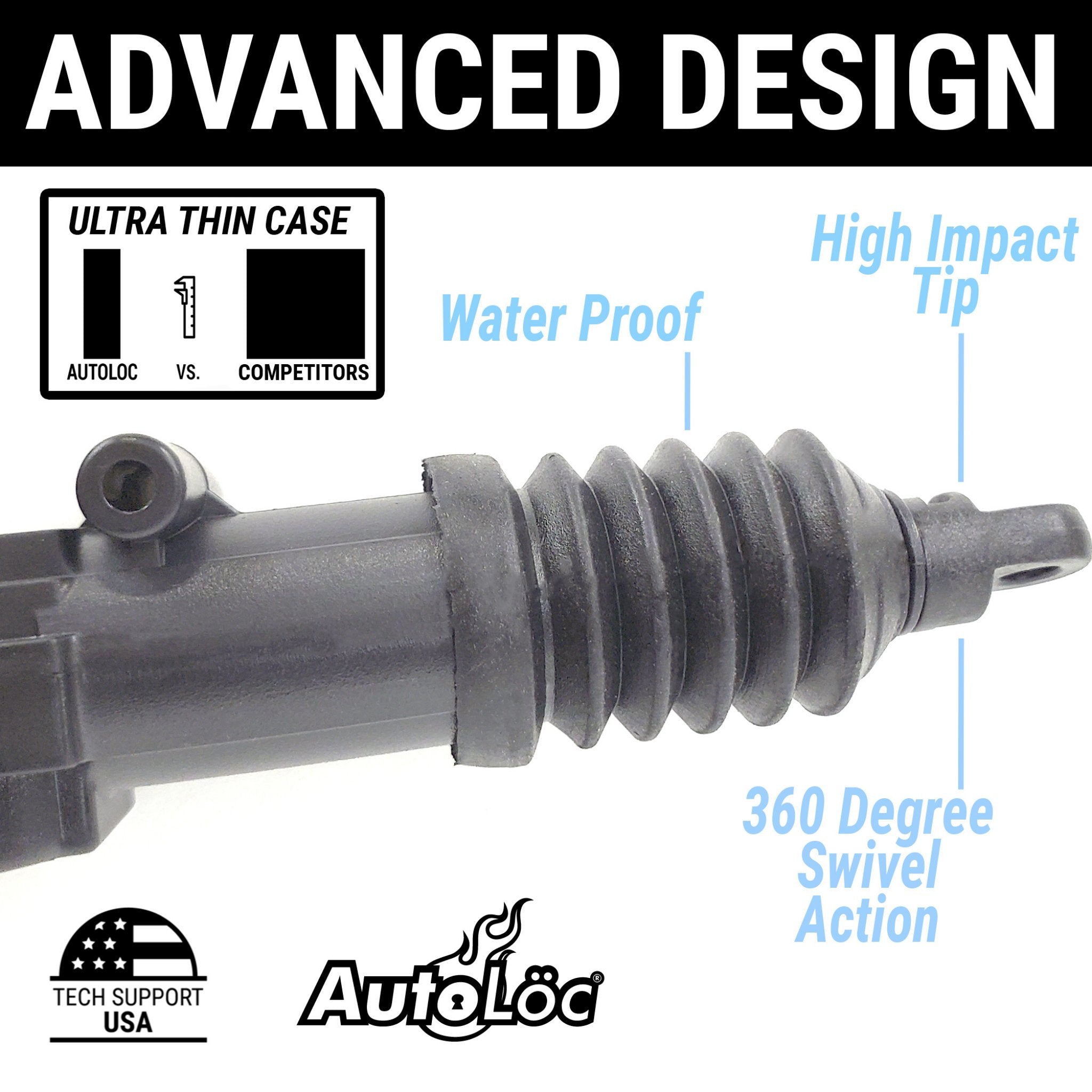 1992-1993 Asüna Sunrunner 2 Door Power Lock Kit , Sunrunner