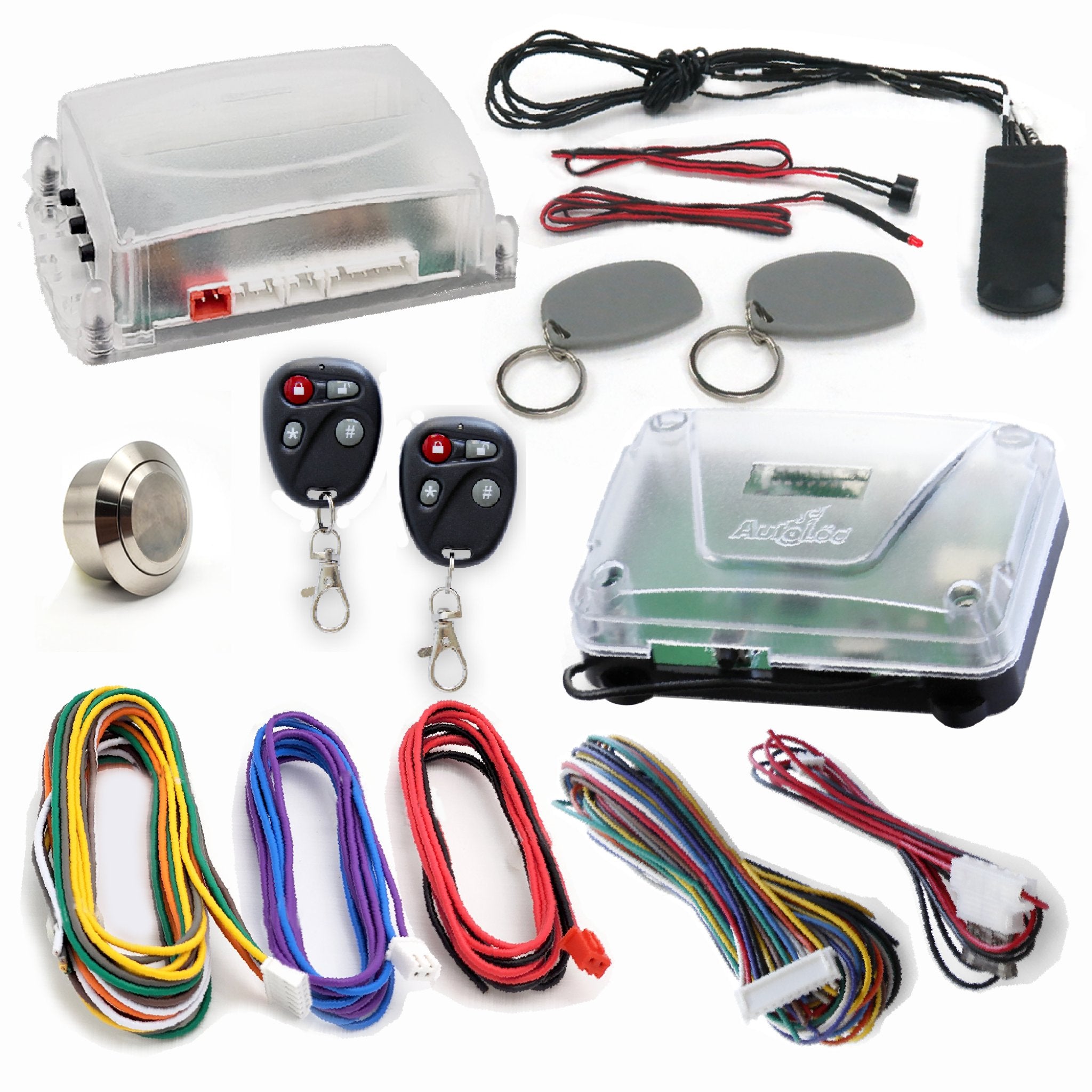 GM Engine Start Modules with RFID, Remotes, Column Insert and Button