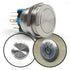 Brushed Billet Metal Push Buttons