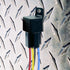 5 pines 30/40 Amp 12V DC automotriz relé SPDT arnés enchufe 12" cable más largo