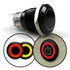 Black Anodized Metal Push Buttons