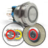 Brushed Billet Metal Push Buttons