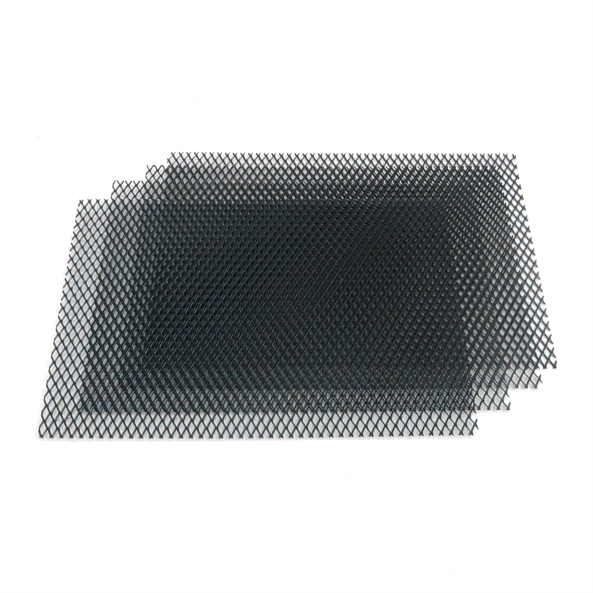 Rejilla de rejilla para coche/camión de 9 "x 12", cubierta de rejilla de ventilación de diamante de aluminio Universal de 4 hojas