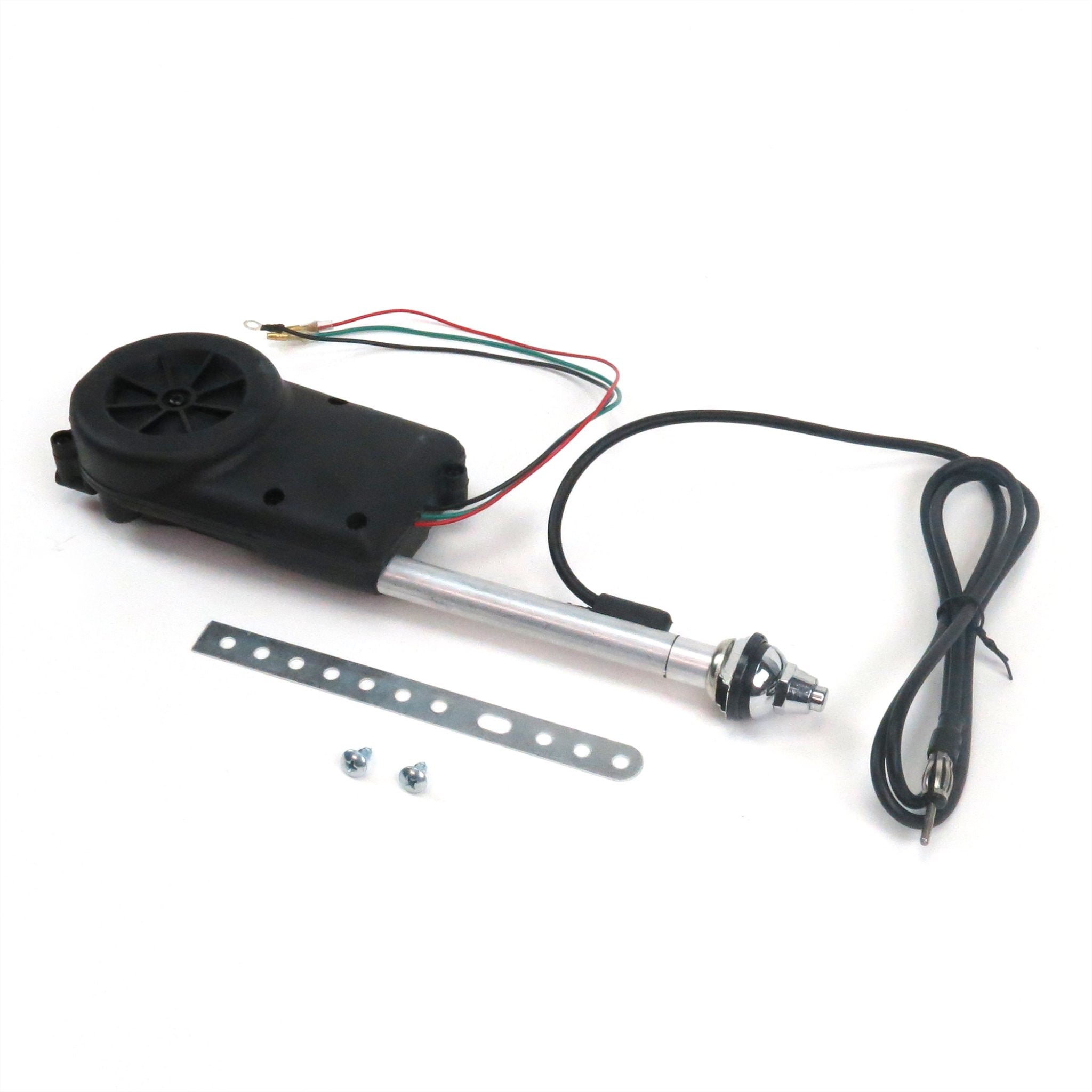 Kit de reemplazo de antena eléctrica cromada AM FM de 12 V 1970 – 1976 Ford Maverick Grabber