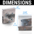1931 DeSoto Model SA Power Window Motor Manual OE Crank Handle Conversion Switch, Model SA