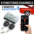 12V Remote Control Power Tonneau Cover Kit w/ Programmable Motor Control Module